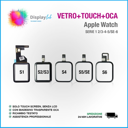 Vetro touch oca per apple - per,